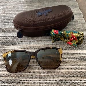Maui Jim Moonbow Polarized Tortoise Sunglasses